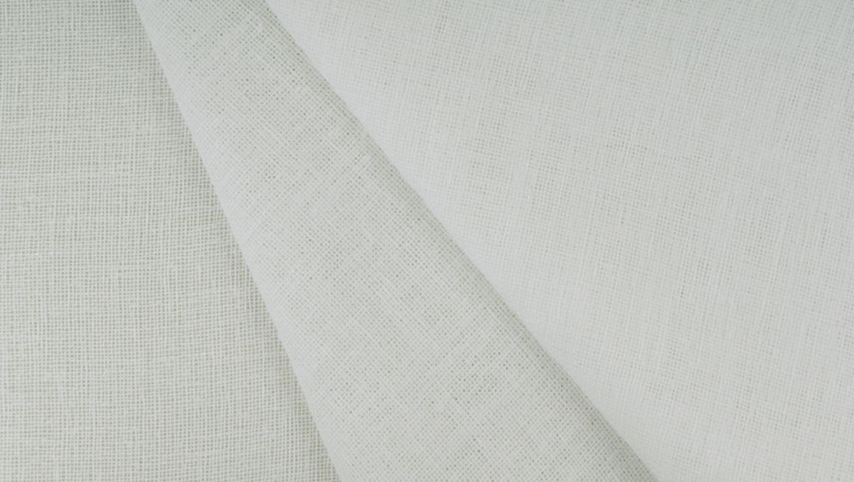 Close-up of Flow see-through sheer curtain fabric.