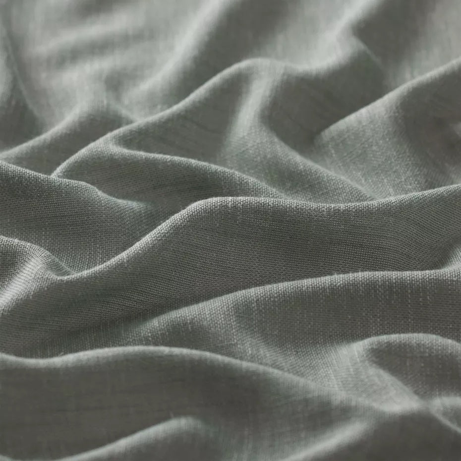 Close-up of Villa clover semi-transparent curtain fabric.